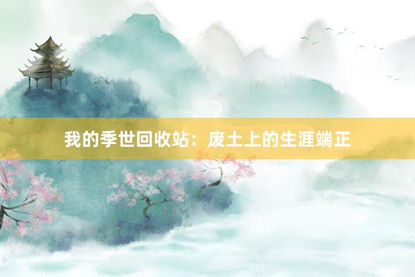 我的季世回收站：废土上的生涯端正